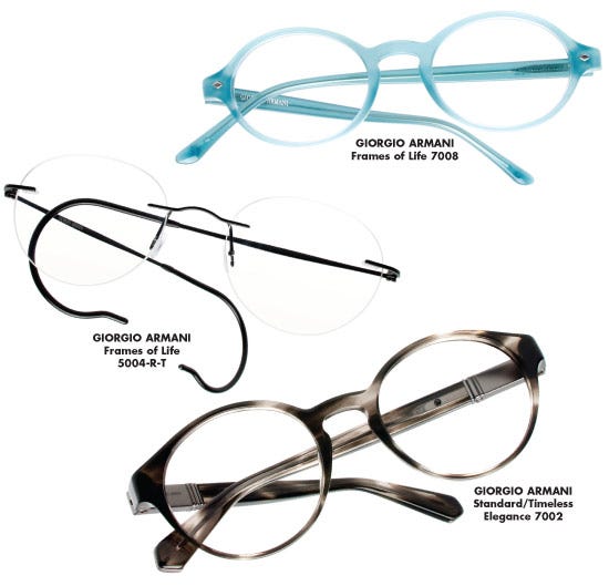 LUXOTTICA: Giorgio Armani Optical Collection