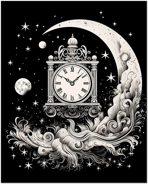 moon clock