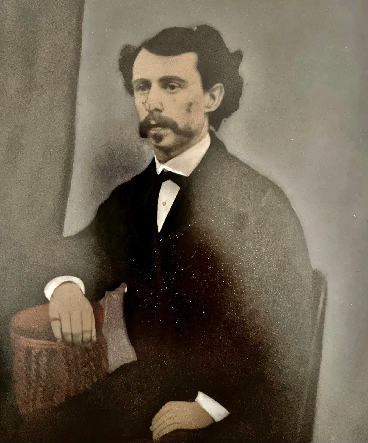 A photo of William E, Barry, circa 1875.