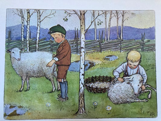 Elsa Beskow Books: – Gnomes & Acorns