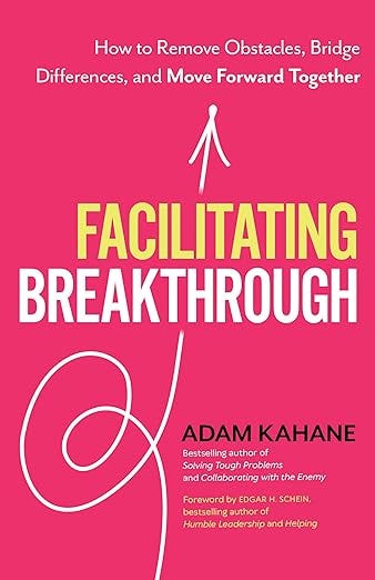 Cover of Facilitating Breakthrough by Adam Kahane