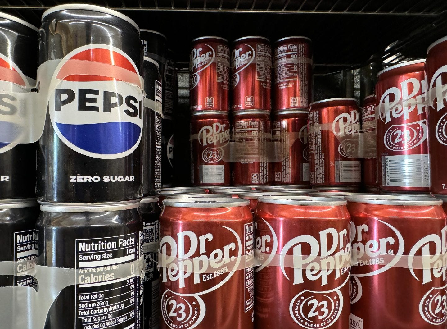 Dr. Pepper is edging out Pepsi among consumers. 