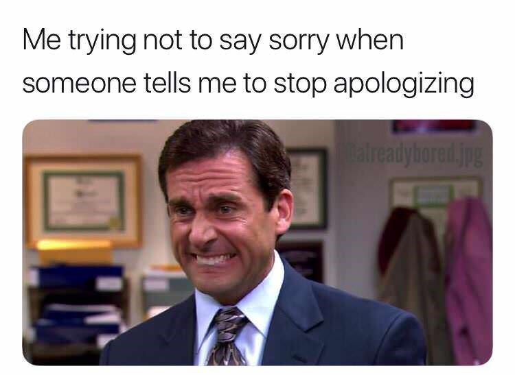 whoops the office the office memes oops steve carell Michael Scott sorry - 9160601088