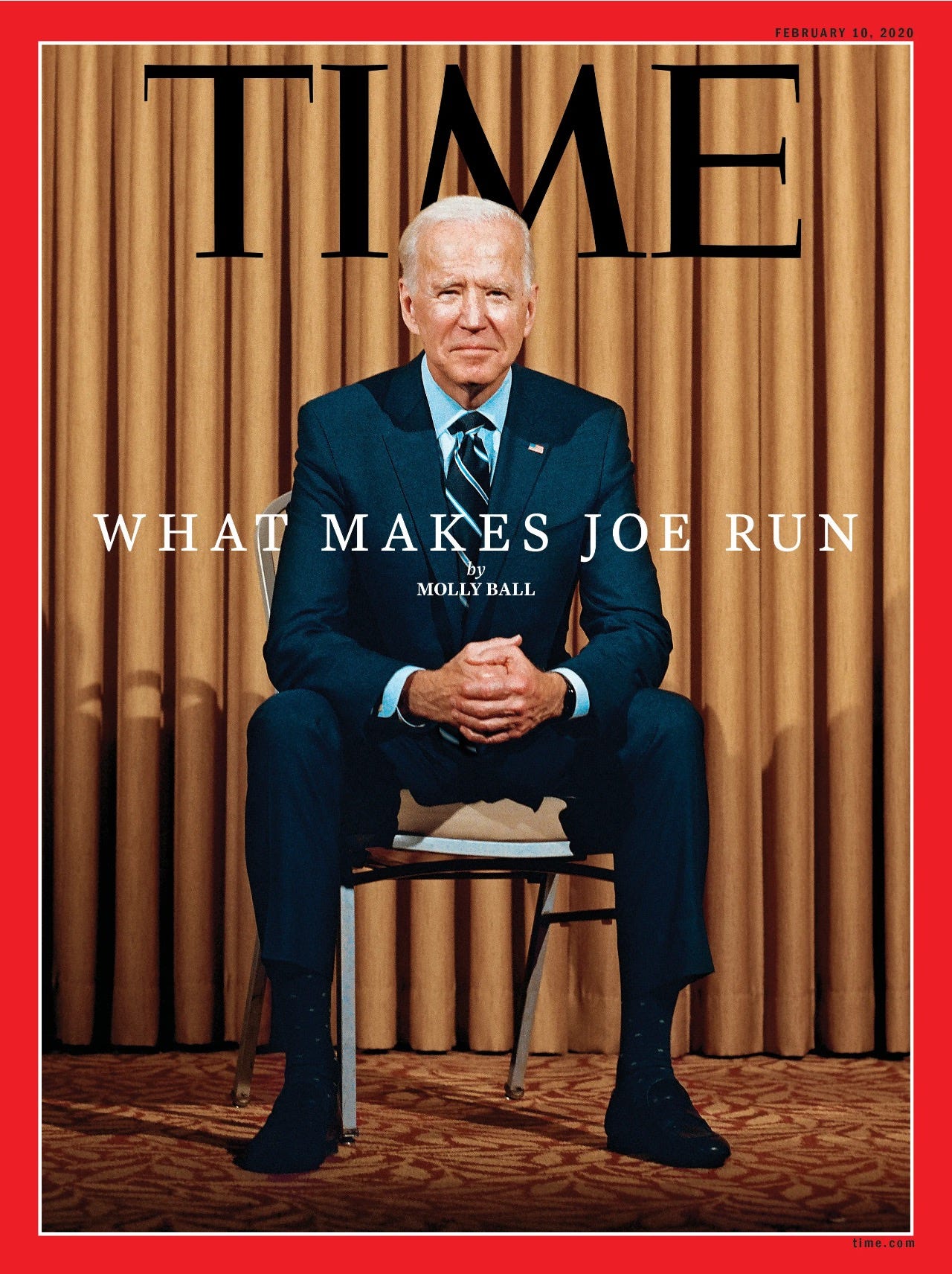 Time Magazine Cover, Joe Biden, 2020