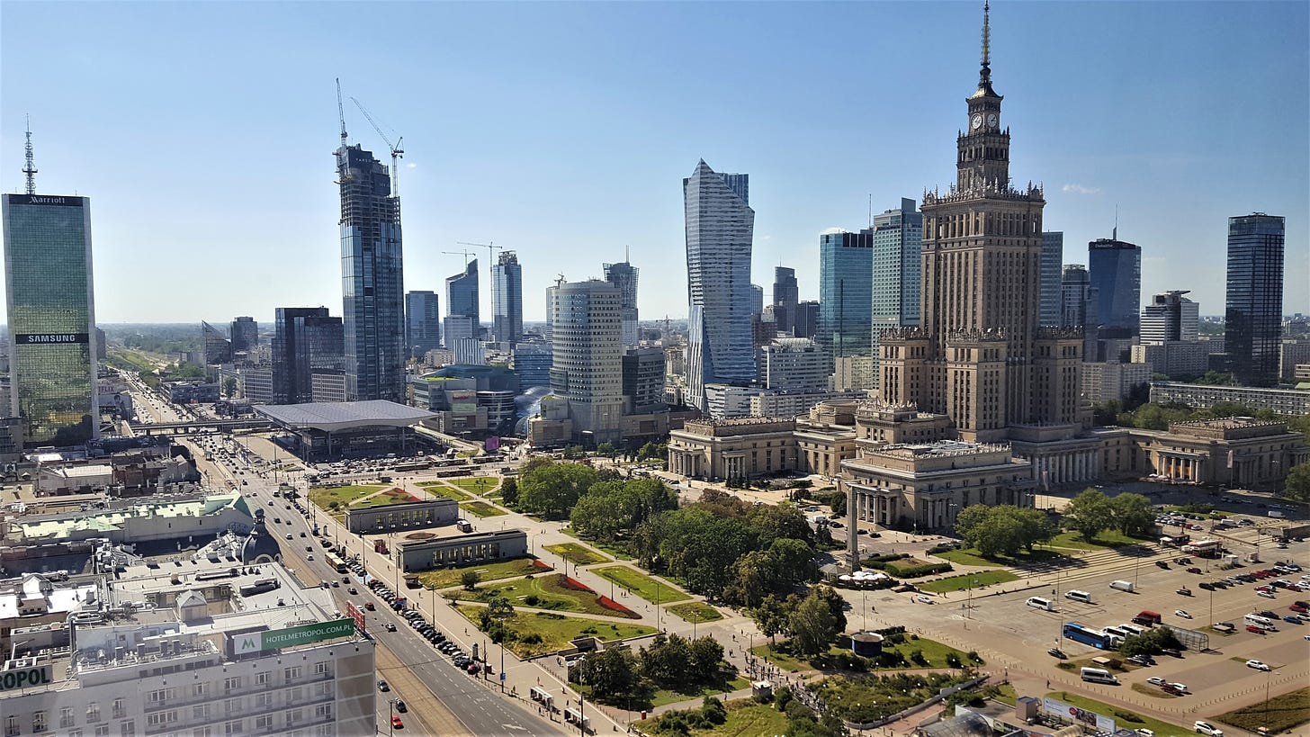 File:Warsaw business district 30.07.2020 from Novotel.jpg - Wikimedia  Commons