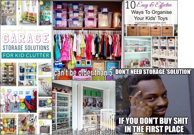 r/Anticonsumption - The absurdity of "storage solutions"