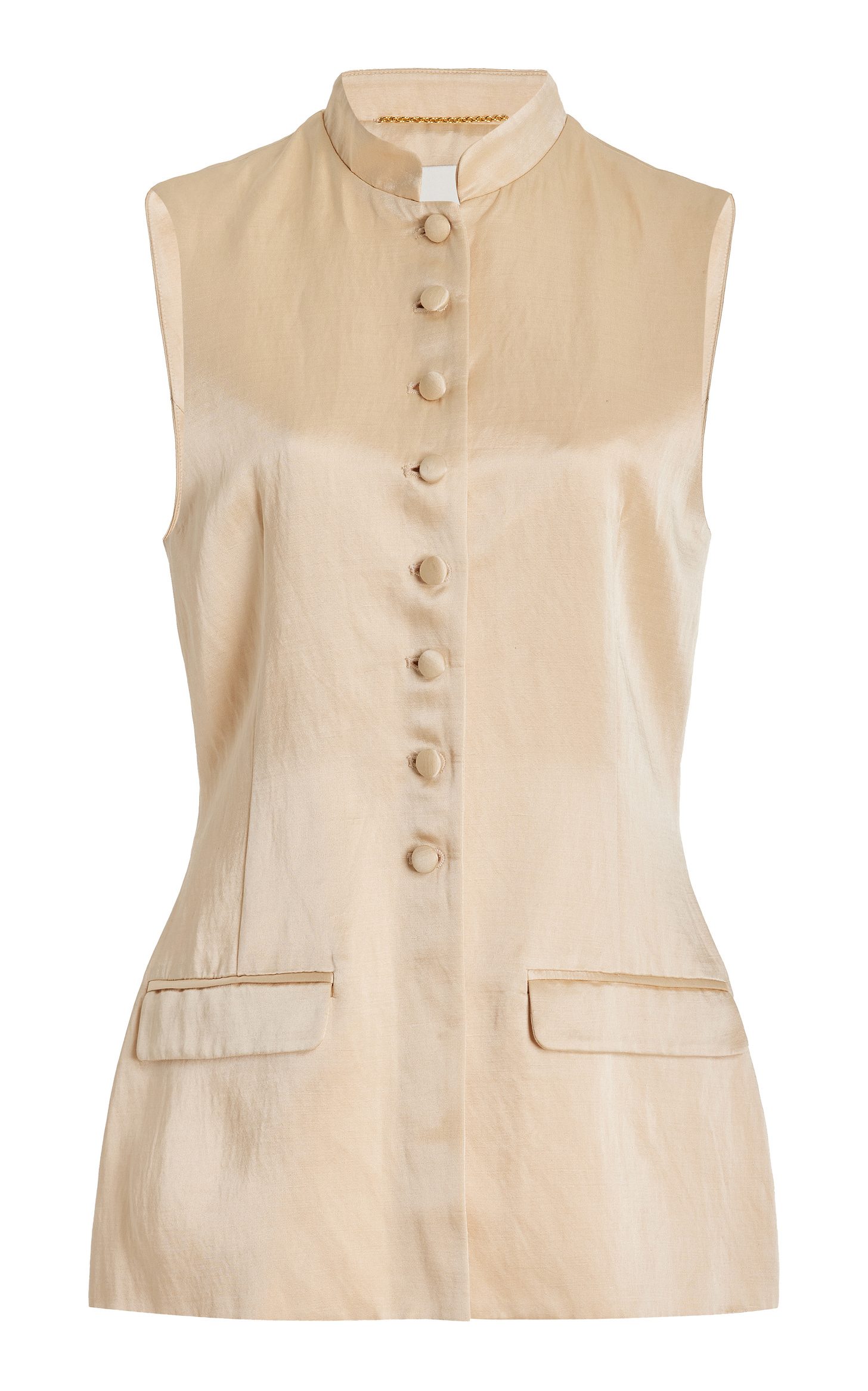 Tailored Satin Vest