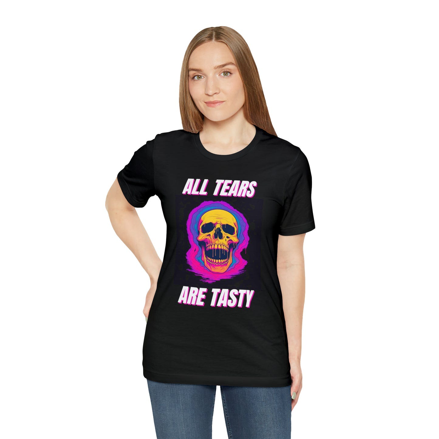 All Tears Are Tasty Unisex Jersey Short Sleeve Tee