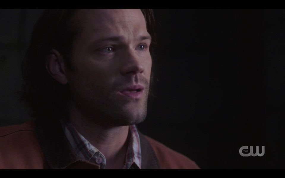 Sam reacts to Dean bullets draped across chest SPN 1503