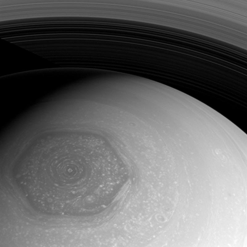 Saturn's Hexagon - Galerie Prints - Premium Photographic Prints