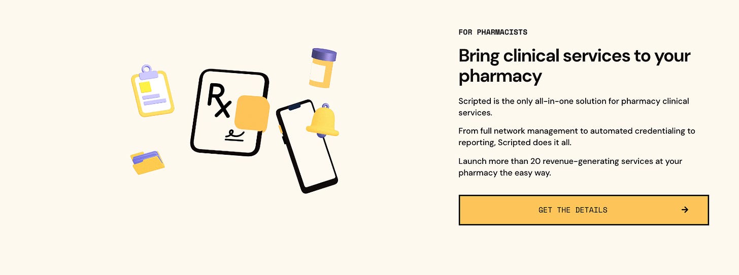 CPESN® USA announced a new collaboration with Scripted, enabling thousands of pharmacies across America to offer affordable same-day healthcare services and bill a patient’s medical insurance.