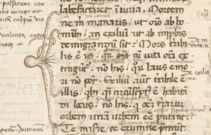 Cicero manuscript