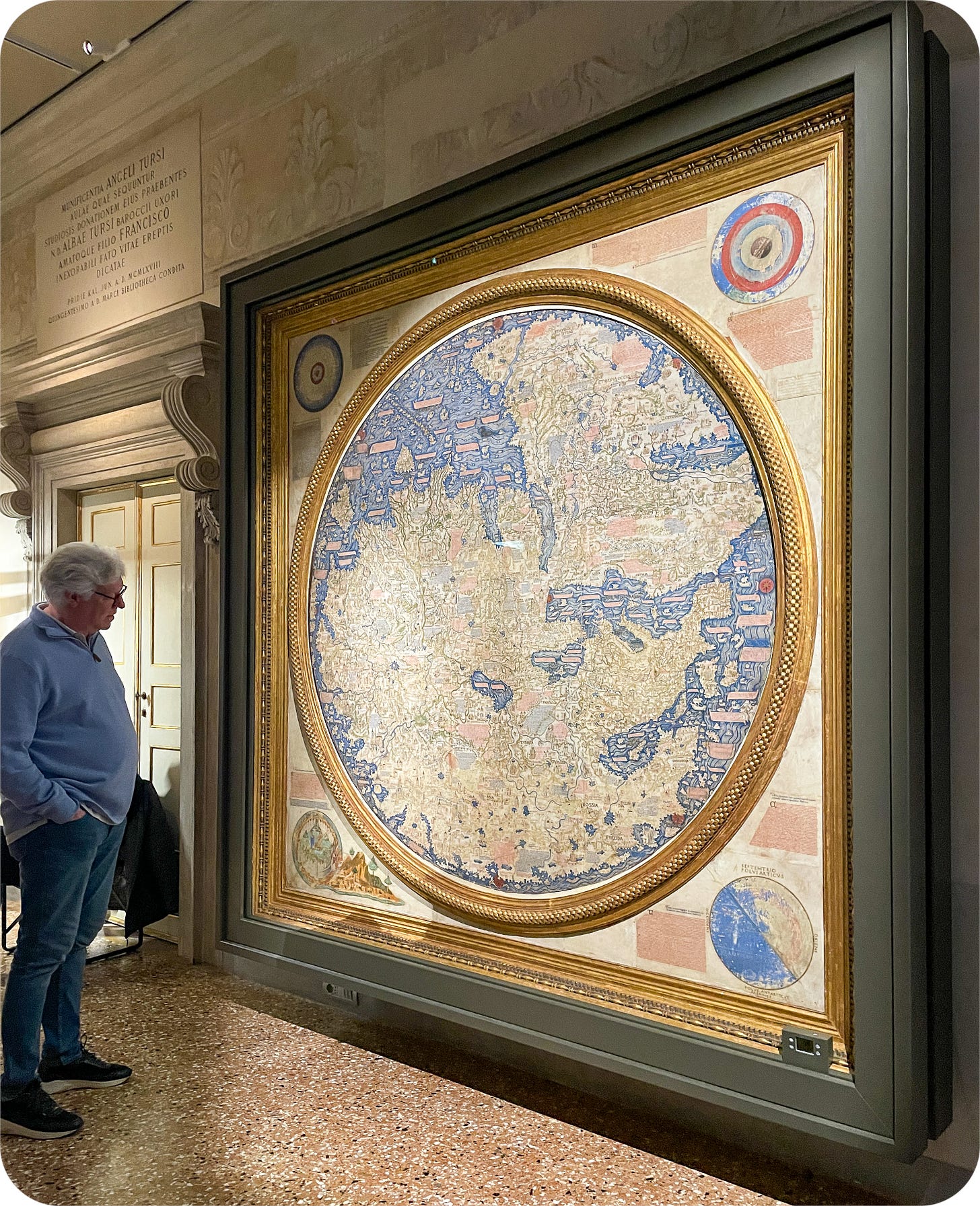 Fra Mauro's Map - Venice, Italy