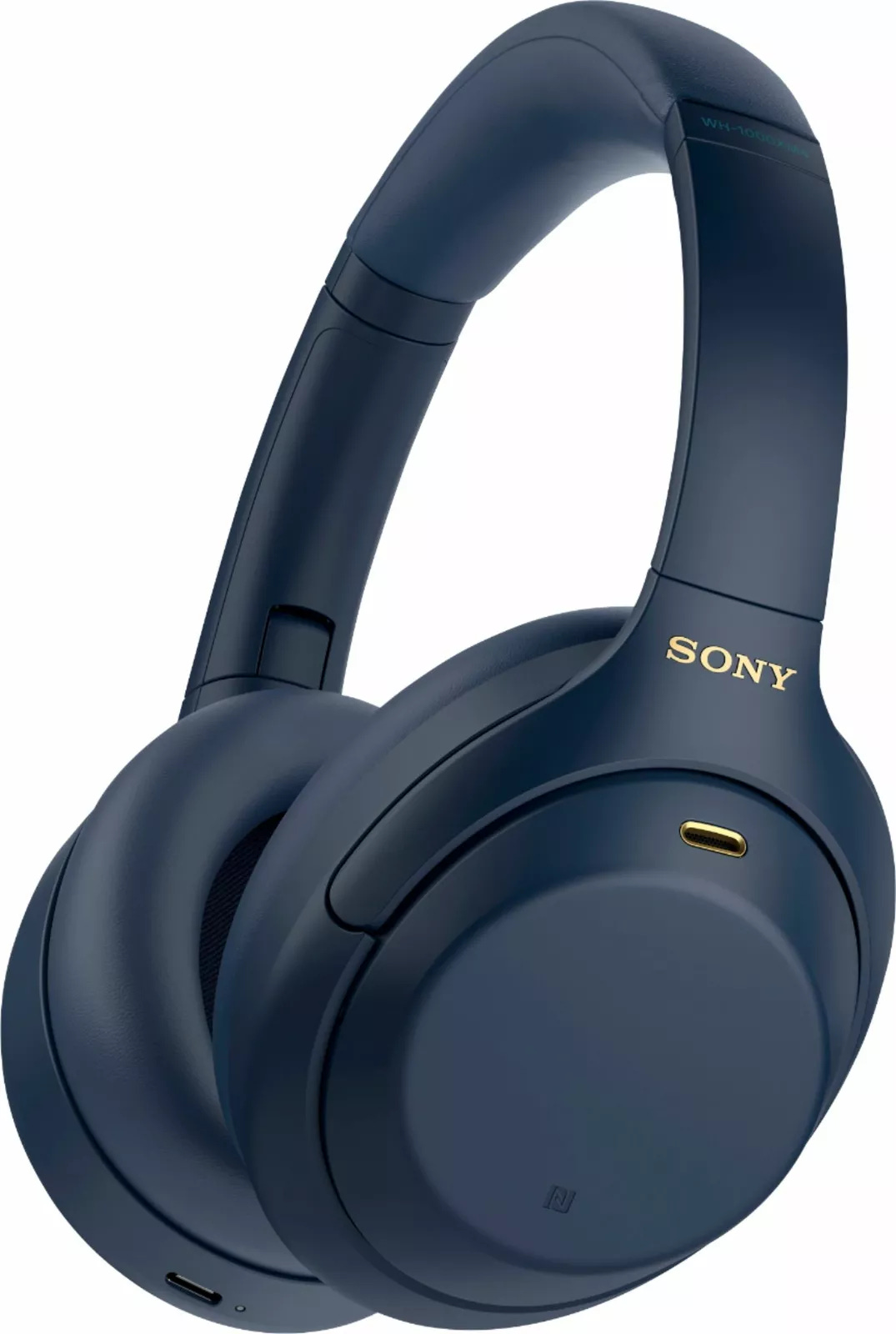 Sony WH-1000XM4 Wireless Noise-Cancelling Over-the-Ear Headphones Midnight Blue - Picture 1 of 6