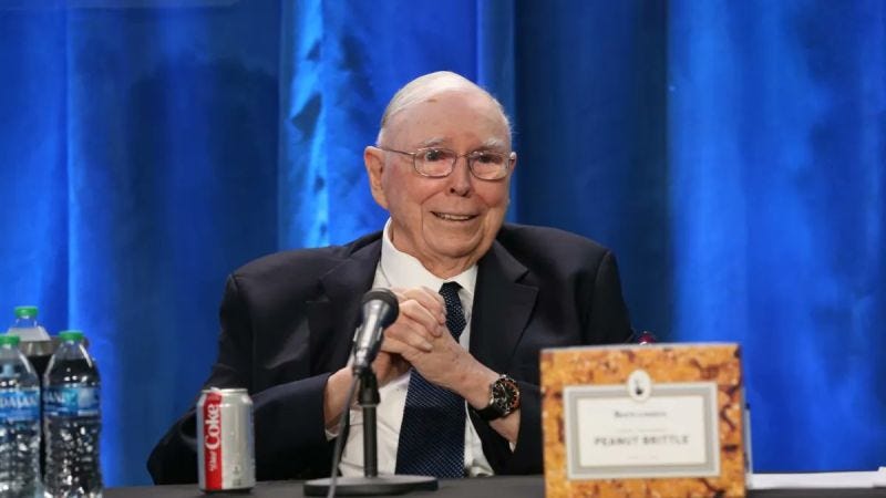 Jeremy Padawer on LinkedIn: Watching Charlie Munger eat an entire box of  See's Peanut Brittle at the… | 11 comments
