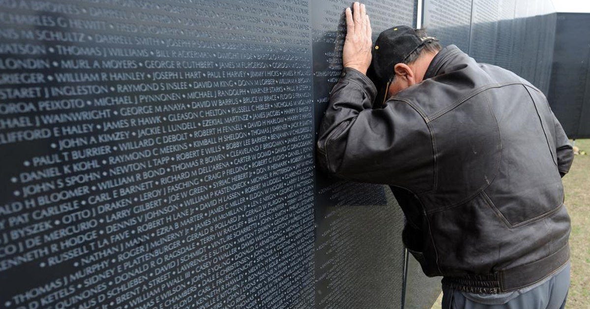 Why names are added to the Vietnam Veterans Memorial Wall - We Are The  Mighty