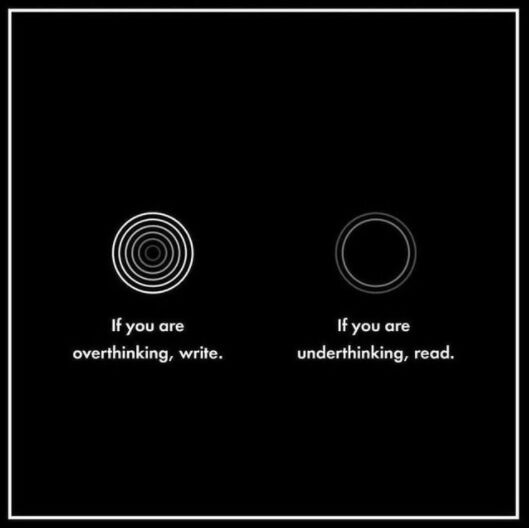Ajay Y. on LinkedIn: If you are overthinking, write. If you ...