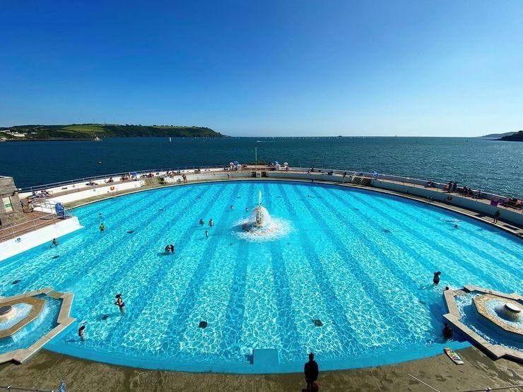Plymouth Lido, England – From my Instagram