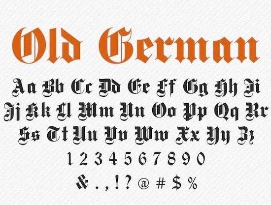 Contact Support | German font, Gothic fonts, Lettering alphabet