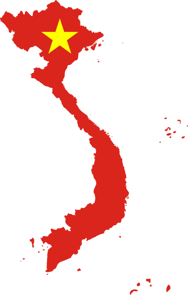 File:Flag map of Vietnam.svg