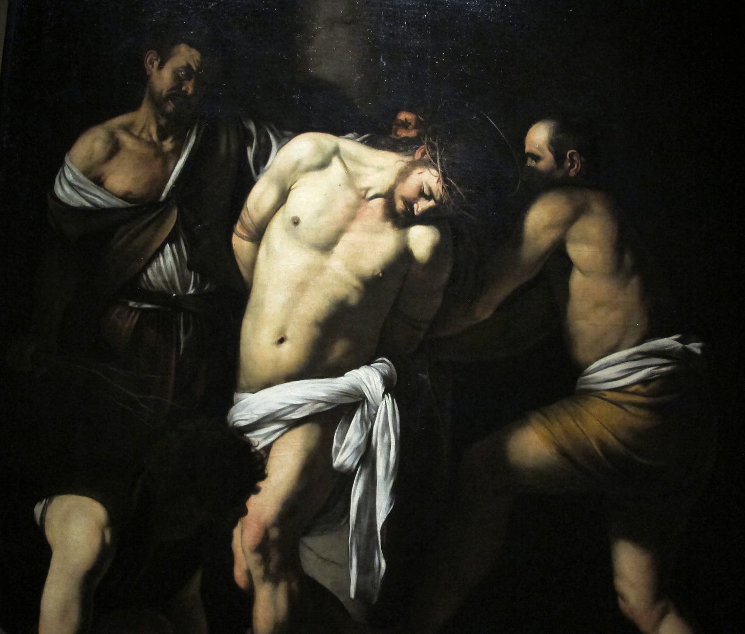 Flagellation of Christ painting Caravaggio
