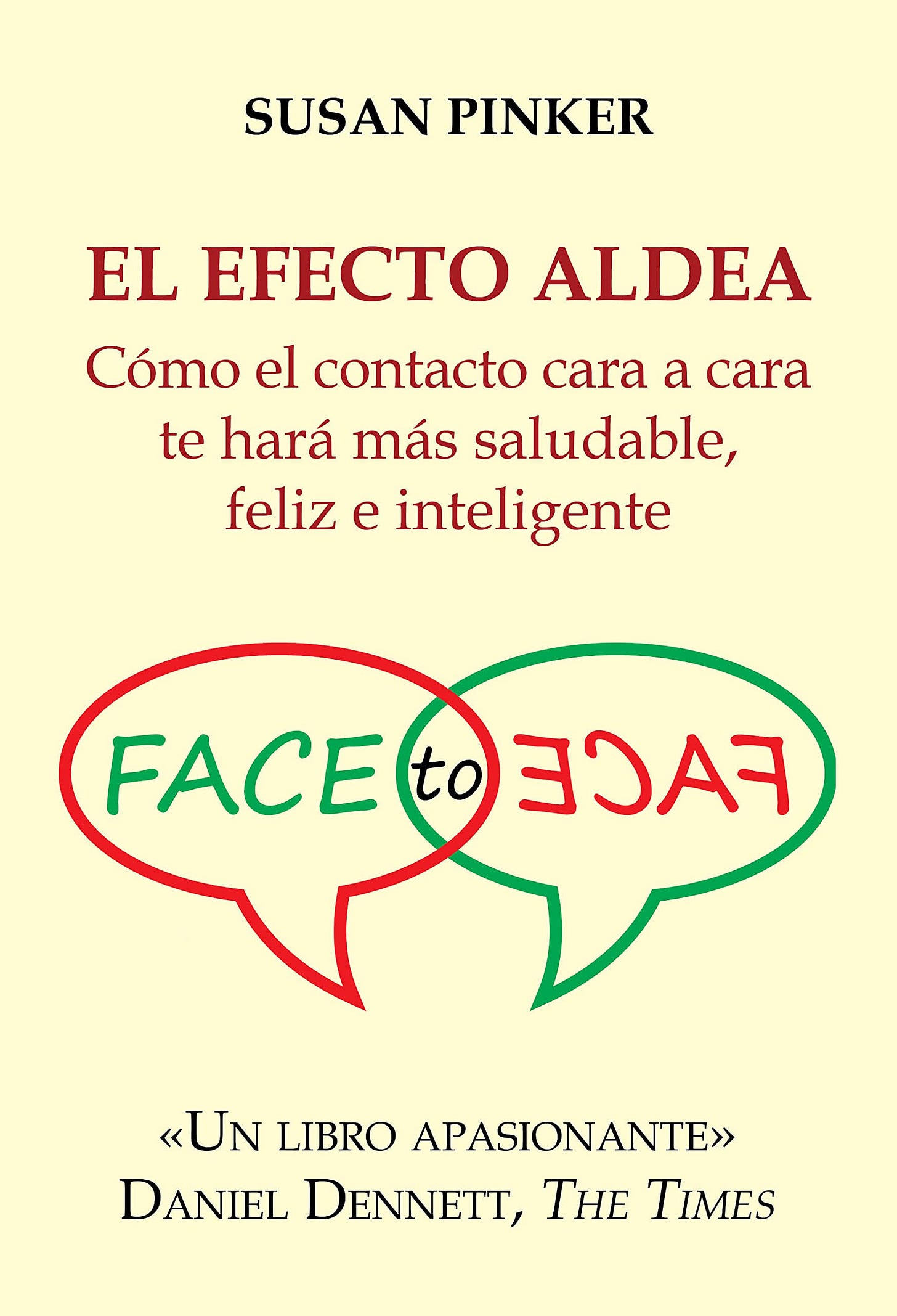 El efecto aldea: Cómo el contacto cara a cara te hará más saludable, feliz  e inteligente (Ensayos) : Pinker, Susan, Ruiz Martín, Javier: Amazon.es: ...