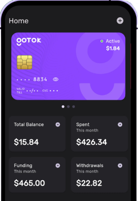 Screenshot of Gotok App