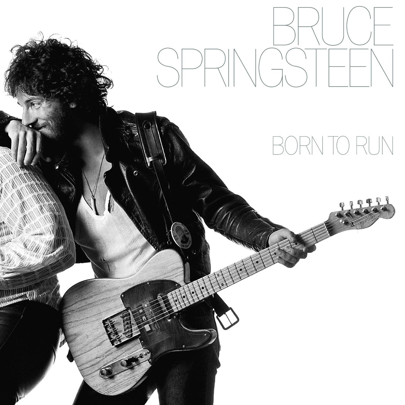 Born to Run by Bruce Springsteen (album and 40th anniversary poster) - Fonts In Use
