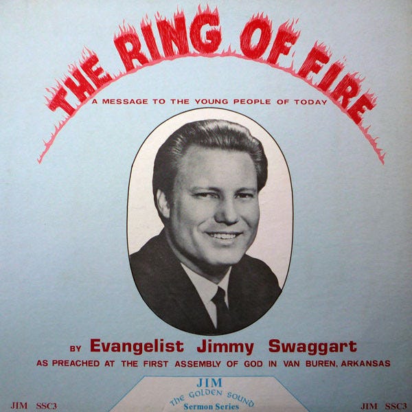 Evangelist Jimmy Swaggart – The Ring Of Fire (Vinyl) - Discogs