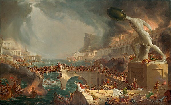 Thomas Cole | The Course of Empire: Destruction | American | The  Metropolitan Museum of Art