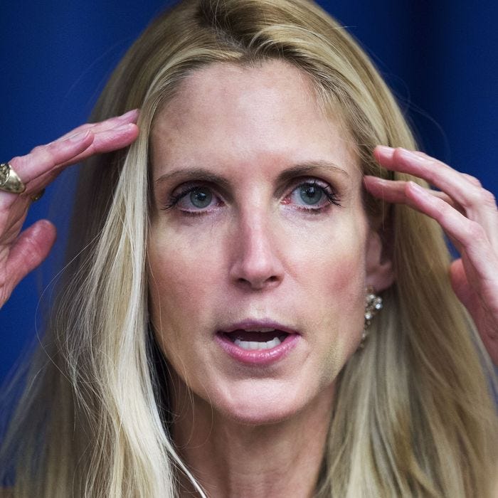 Ann Coulter Wants to Know Why She Doesn't Make You Mad Anymore