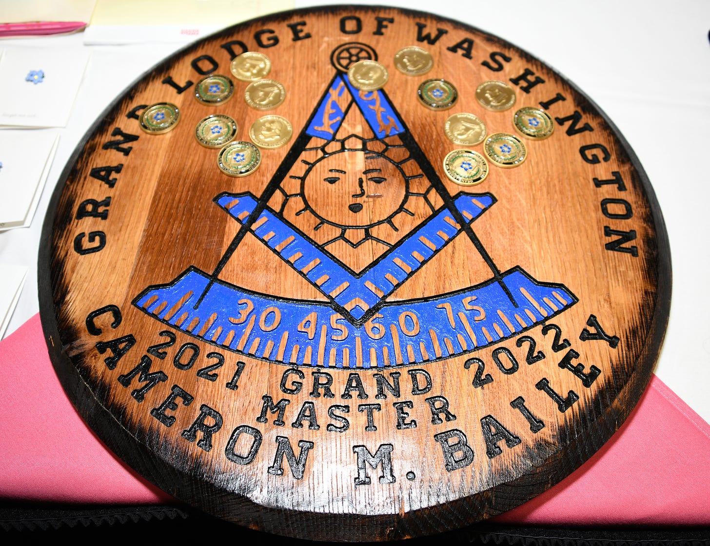 Grand Lodge of Washington, Cameron M. Bailey, Grand Master