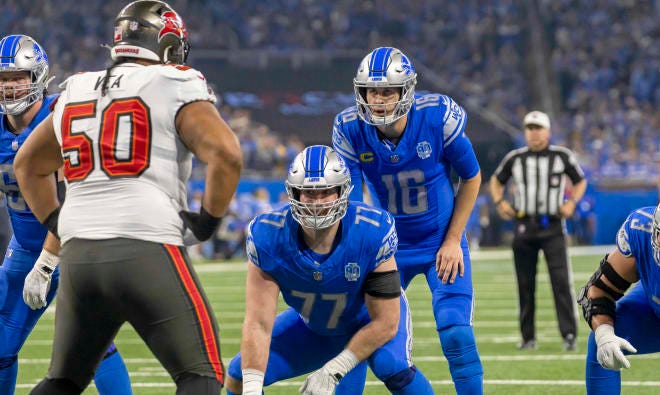 Divisional Pro Hogs: Frank Ragnow helps power Lions to NFC Championship