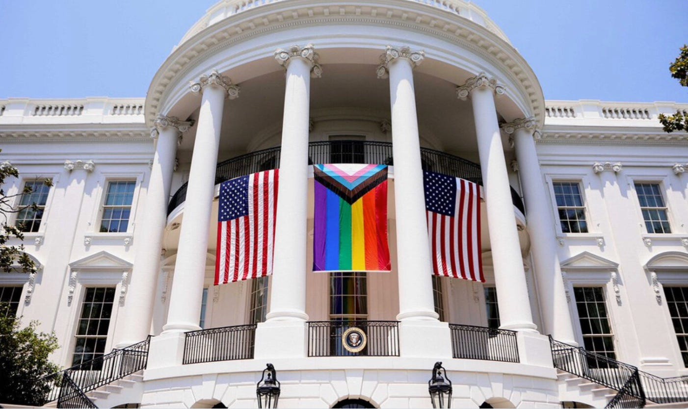 Biden White House under fire for flouting US Flag Code with pride flag - Must Read Alaska