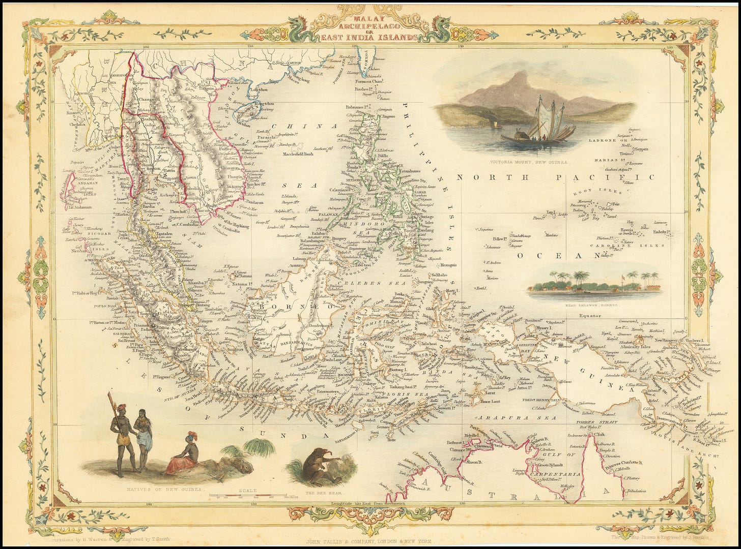 Malay Archipelago, or East India Islands - Barry Lawrence Ruderman Antique  Maps Inc.