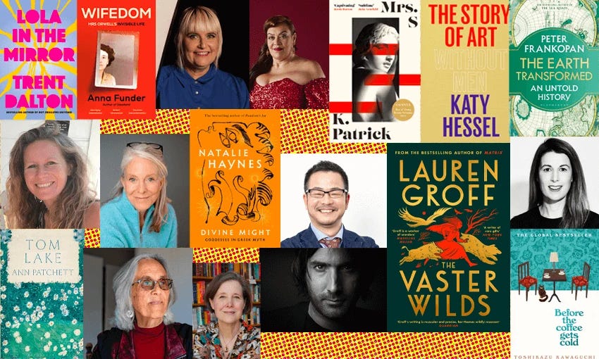 Just some of the many writers in Auckland Writers Festival 2024. (Image: Tina Tiller) 
