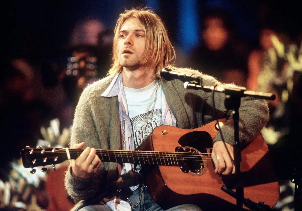 Kurt Cobain, antes de suicidarse hace 30 años: «Me siento evaluado las 24  horas del día» | El Correo