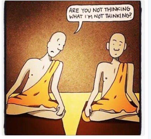 yoga, zen, meditation, meditate, joke