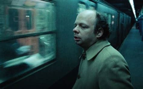Wallace Shawn watches the train go by in My Dinner with Andre (1981)
