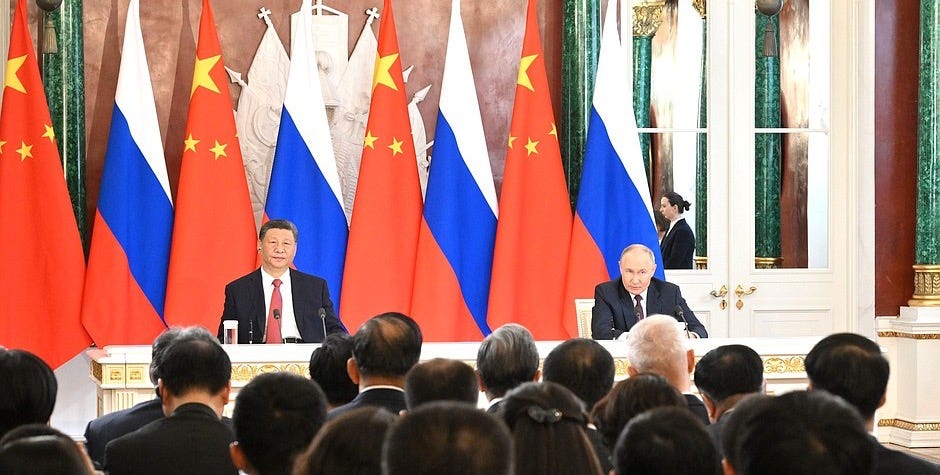 Statements for the media following Russian-Chinese talks.