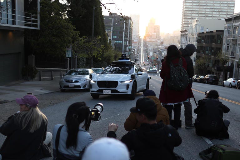 Robot taxi riders in San Francisco targeted with a new form of harassment