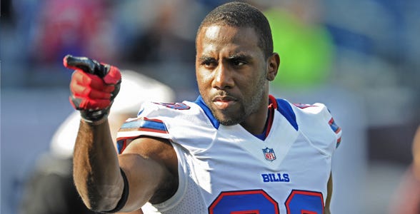 cj spiller booted from buffalo bills 2015