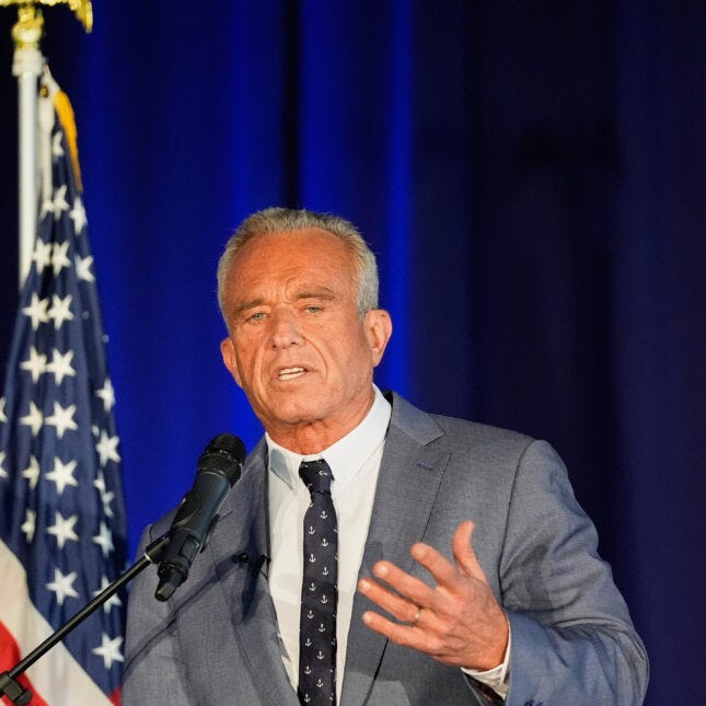 Robert F Kennedy Jr. -- health coverage from sTAT