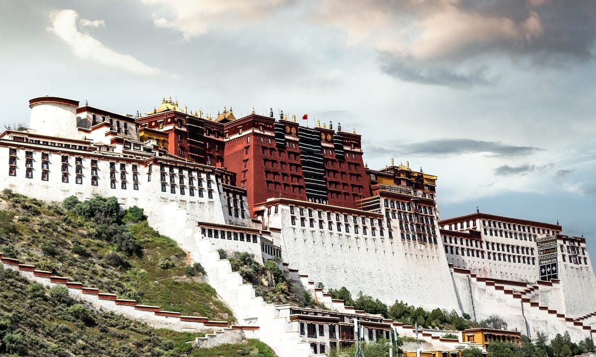 The Potala Palace in Lhasa, Xizang Autonomous Region Photo: VCG