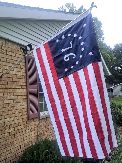 Bennington American Flag