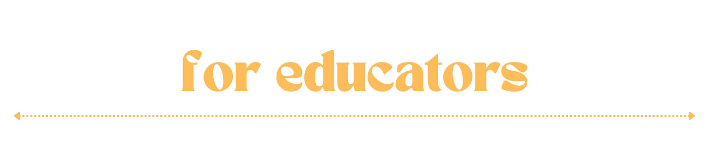 for educators