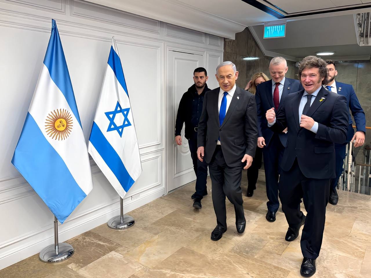 milei netanyahu israel argentina