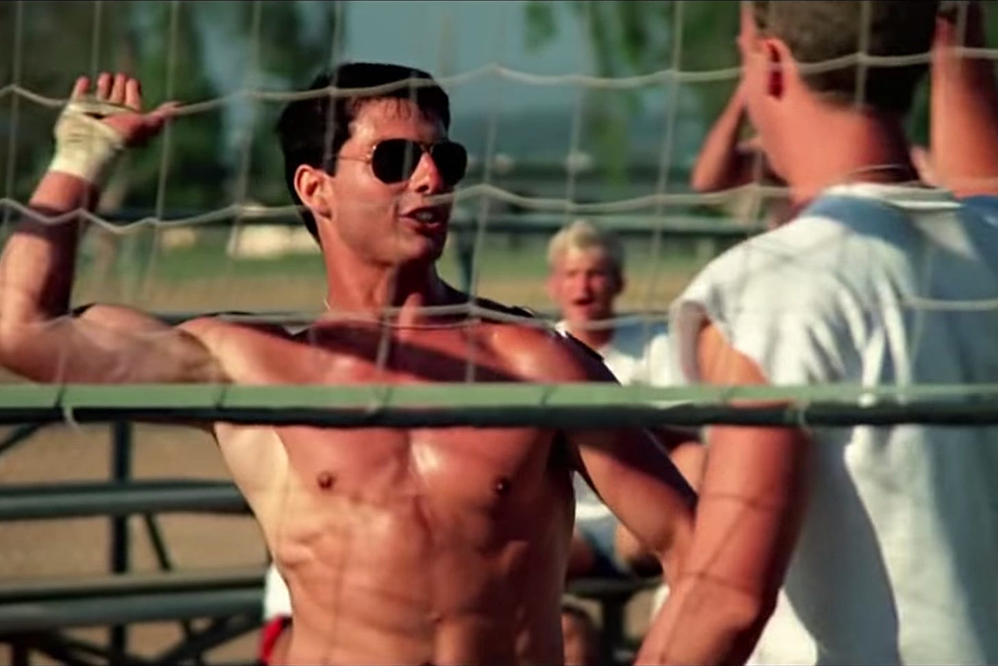 Why 'Top Gun' Features That 'Soft Porn' Volleyball Scene