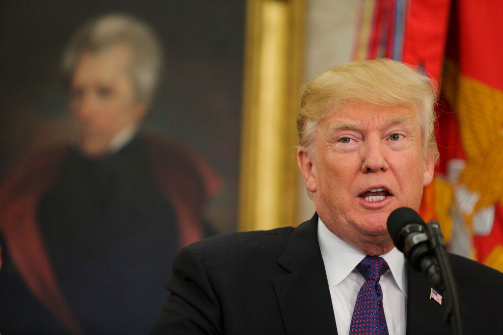 President Trump Honors Native American Code Talkers At White House