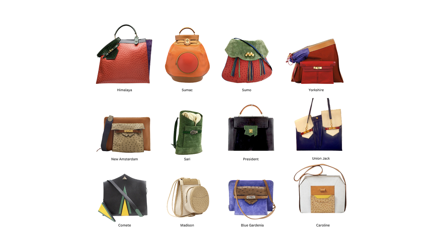 The Twelve Designs in Hermes’ Symboise Collection